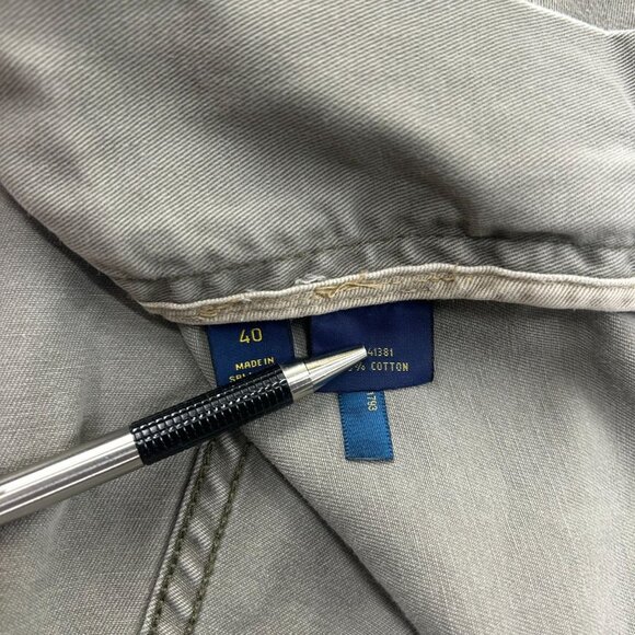 Polo Ralph Lauren Cargo Shorts Mens 40 Classic Chino Tan Distressed Preppy - Picture 6 of 13